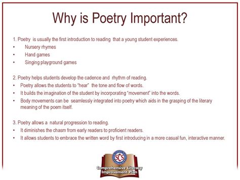 Why Is Poetry Important: A Multi-Layered Exploration